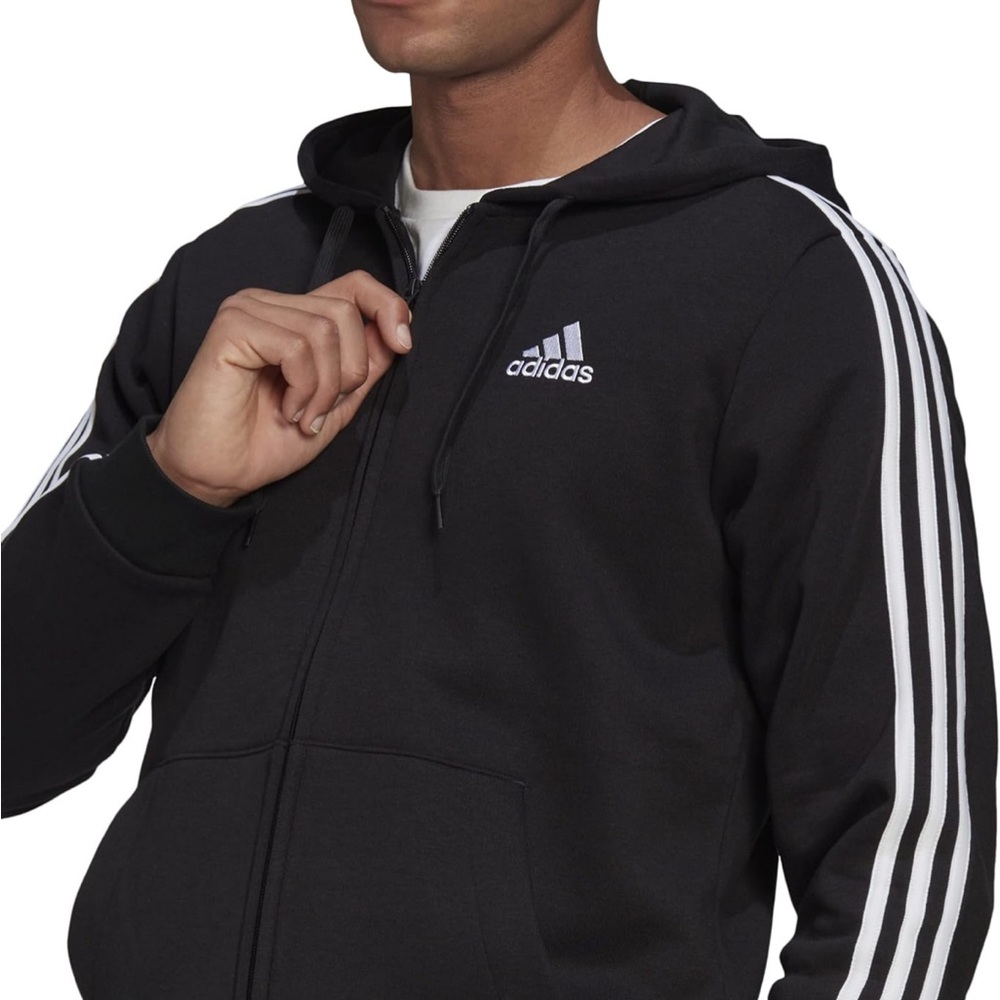 Adidas Essentials Fleece 3-stripes Full-zip